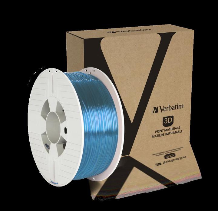 Image du produit Verbatim Filament (PETG, 1.75 mm, 1000 g, Bleu)