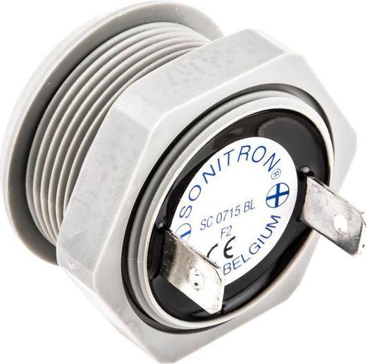 Actual product image Sonitron Buzzer 98dB 12V Faston