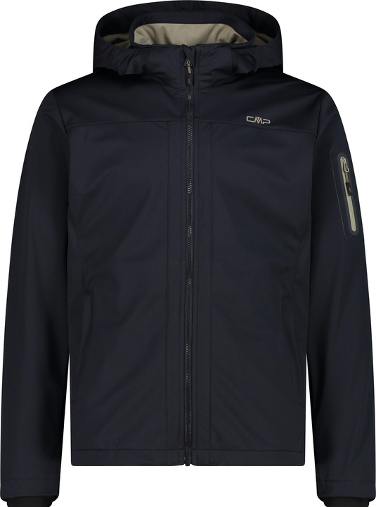 Actual product image CMP Campagnolo Jacket Zip Hood Light Melange (56, 3XL)