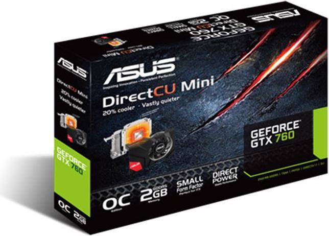 Actual product image ASUS Geforce GTX 760 DirectCU MINI (2.05 GB, GDDR5)
