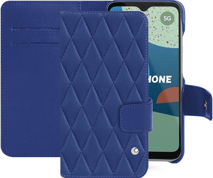 Bleu océan - Couture ( Nappa - Pantone #15458a)