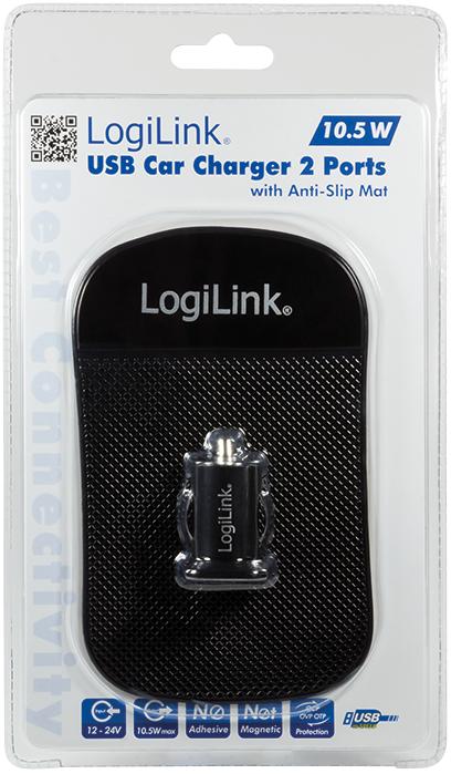 Image du produit LogiLink Alimentation USB pour voiture