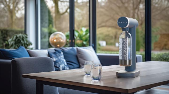 Produktbild Smeg - Wassersprudler Storm Blue Matt