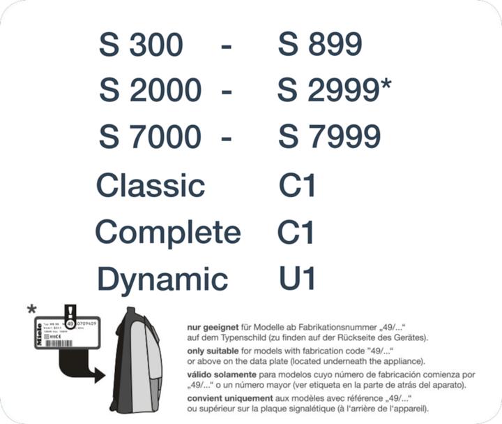 Produktbild Miele SF-AA 30 Active AirClean Filter