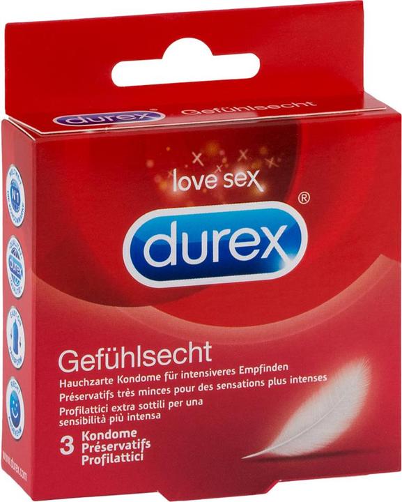 Produktbild Durex Gefühlsecht Classic (3 Stk.)
