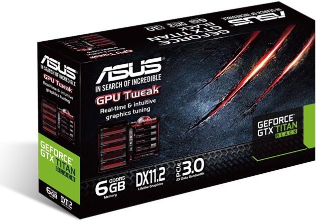 Produktbild ASUS Geforce GTX Titan Black (6 GB, GDDR5)