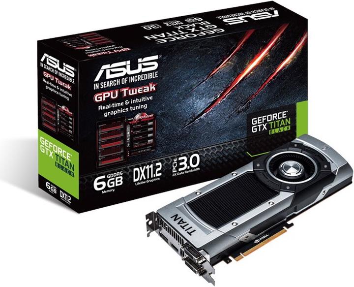Produktbild ASUS Geforce GTX Titan Black (6 GB, GDDR5)