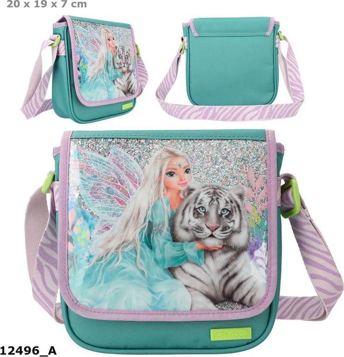 Actual product image Depesche TOPModel - Small Shoulder Bag FANTASY TIGER - ( 0412496 )