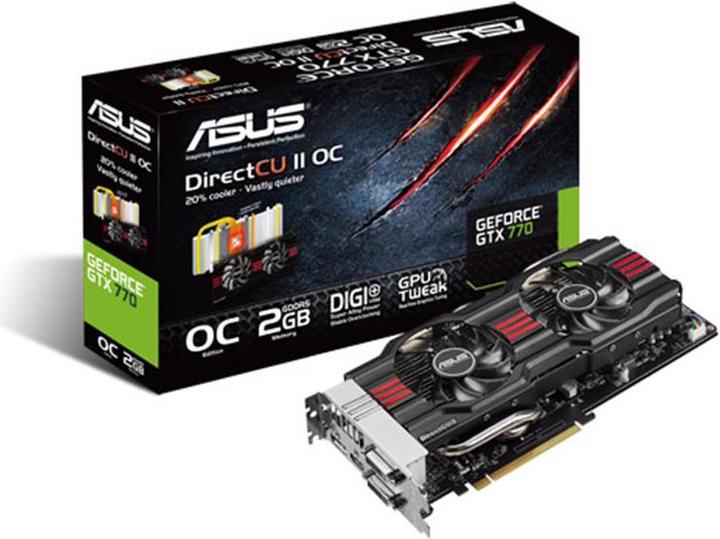 Actual product image ASUS Geforce GTX 770 DirectCU II (2 GB)