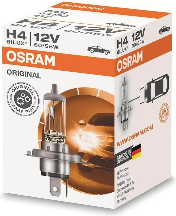 Actual product image Osram H4 Original Line 64193 (H4)