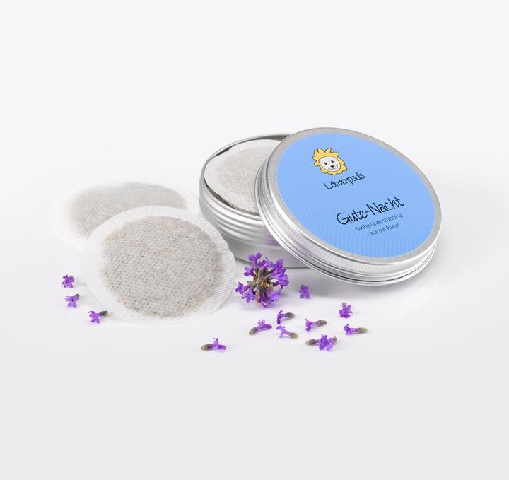 Image du produit Löwenkind Kräuterpads Dose Gute-Nacht 5 Stk.