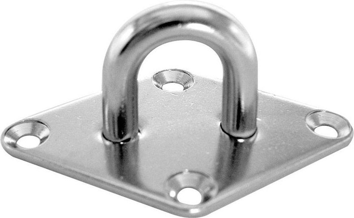 Produktbild Sprenger Augplatte Raute Edelstahl