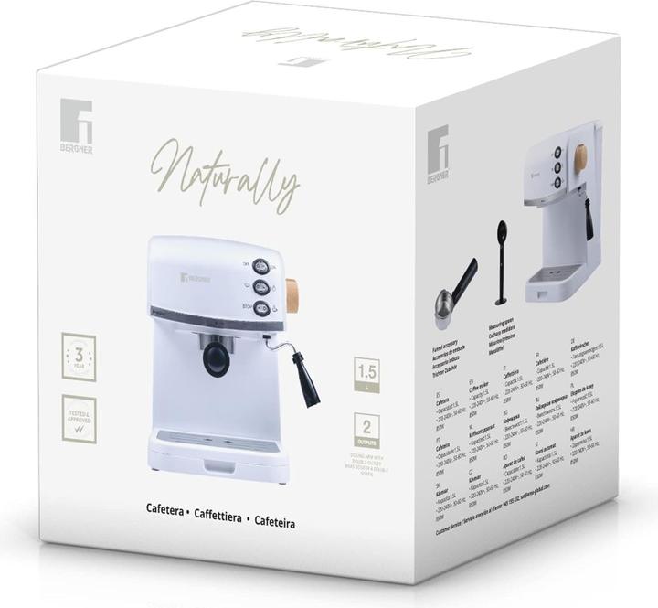 Actual product image Bergner Naturally Electric Coffee Maker
