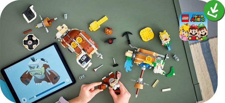 Produktbild LEGO Larry und Mortons Luftgaleeren (71427, LEGO Super Mario)