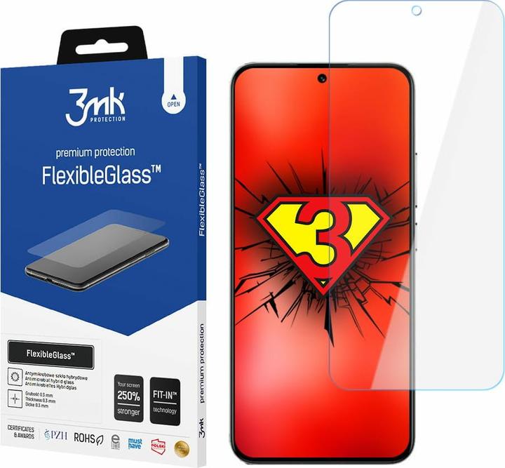 Produktbild 3MK FlexibleGlass Displayschutzfolie, Bildschirmschutzfolie (1 Stück, Xiaomi 13)