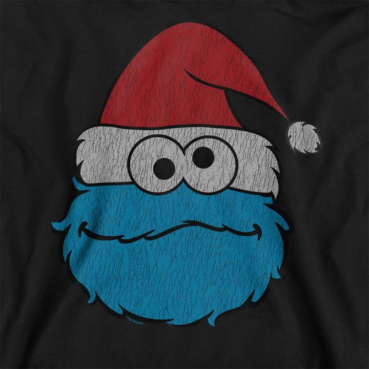 Image du produit - Sweat Noël motif Macaron le glouton - Adulte (M)