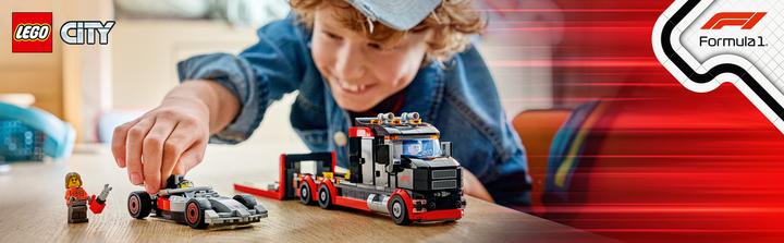 Immagine prodotto LEGO Camion F1 con auto da corsa Audi F1 (60493, LEGO City)