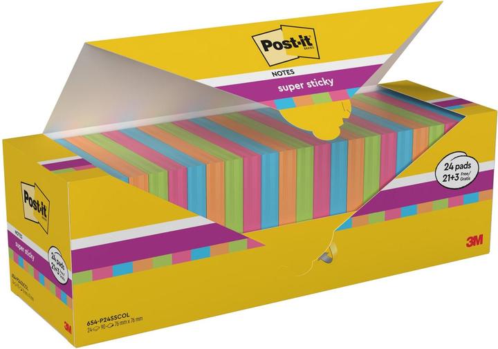 Actual product image Post-it Super Sticky (76 x 76 mm)
