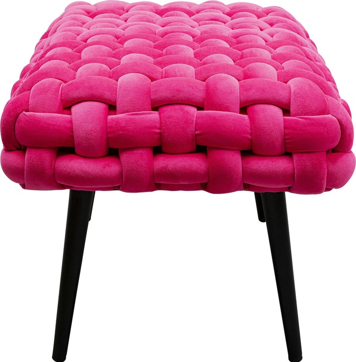 Produktbild Kare Design Bank Weave Pink 66cm