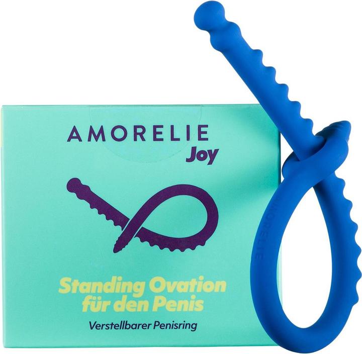 Amorelie Penisring «Sway» Blau (2 cm)