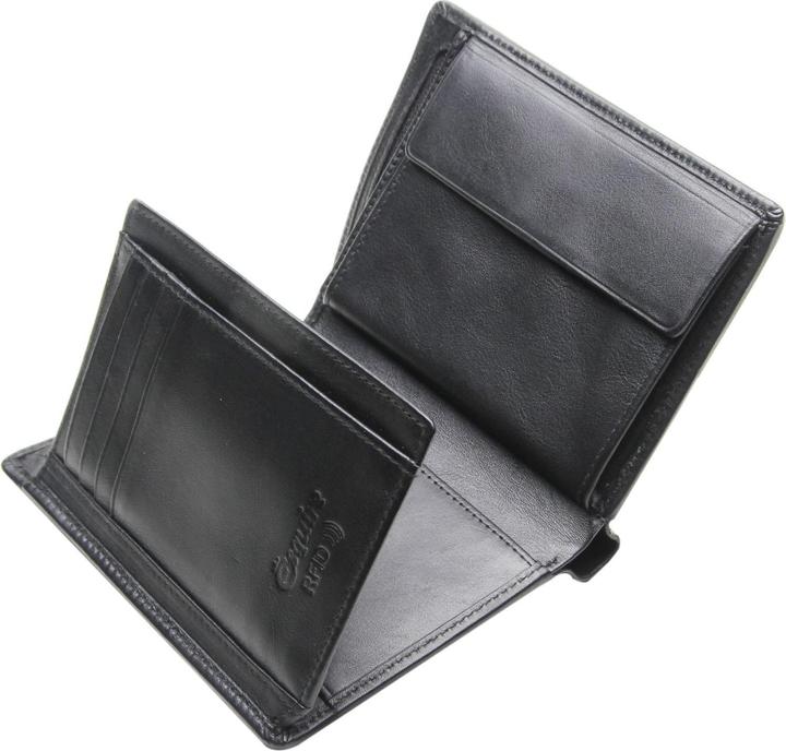 Actual product image Esquire Logo wallet VII leather 10 cm