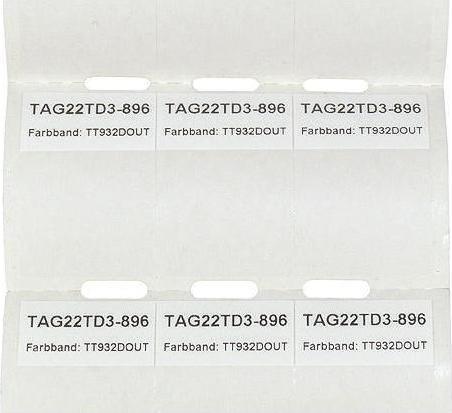 Produktbild HellermannTyton TAG Selbstlaminierende Etiketten 1209 (155 mm)