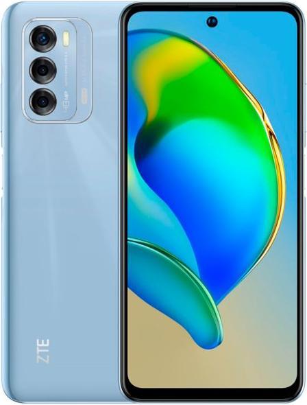 Produktbild ZTE Blade V4 Smartphone (128 GB, Dawn Blue, 6.67", Dual SIM, 4G)