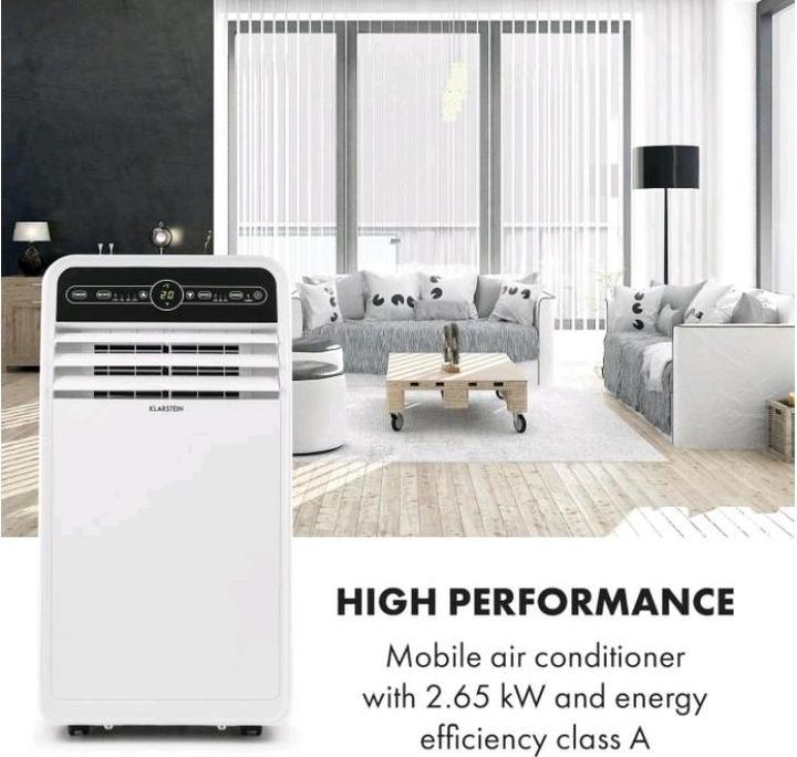 Image du produit Klarstein Metrobreeze 9 New York City Climatiseur mobile Blanc (40 m², 9000 BTU/h)