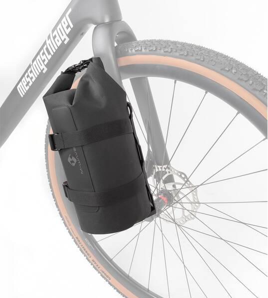 Image du produit M-Wave Cargo Cage Bag inkl. Cage Cargo Cage FRK5 Bundle (5 l, Sac de selle, Sacoche de cadre)