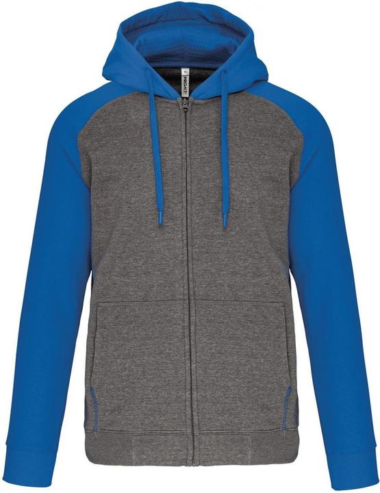 Bruyère grise, sporty royal blue