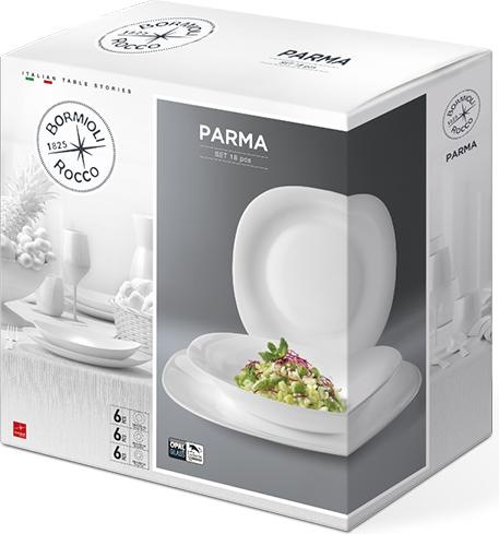 Immagine prodotto Bormioli Rocco Set Piatti Parma 18 pezzi (18 Pezzo/i)