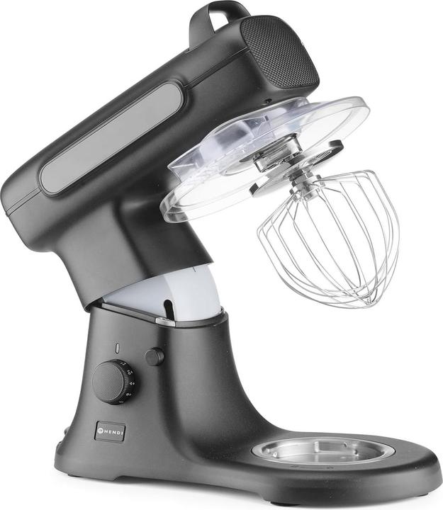 Productafbeelding Hendi Planetenrührer Blackbolt PRO,, 7L, Schwarz, 220-240V/800W, 470x263x(H)413mm (800 W, 7 l)