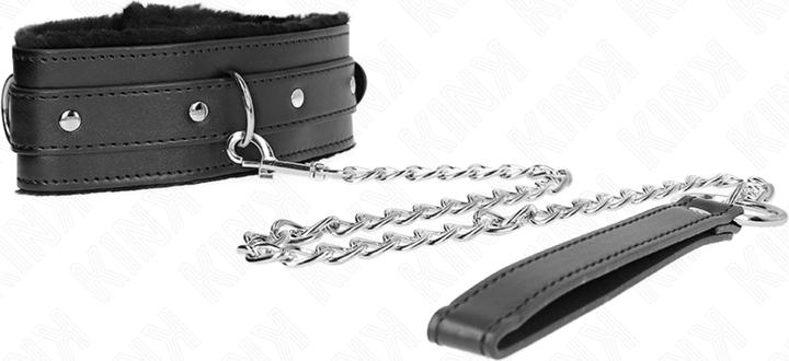 Produktbild Kink HALSBAND MIT LEINE 65 CM MIT EINSCHRÃ„NKUNGEN SCHWARZ 36-42 CM X 5,5 CM