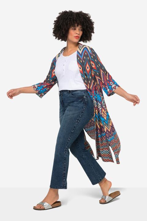 Produktbild Angel of Style Bootcut-Jeans, Stickereiband, Schlag, 5-Pocket (50)