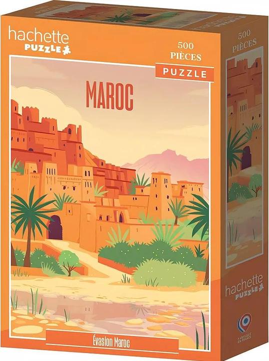 Produktbild Puzzle 500 pieces Évasion Maroc (500 Teile)