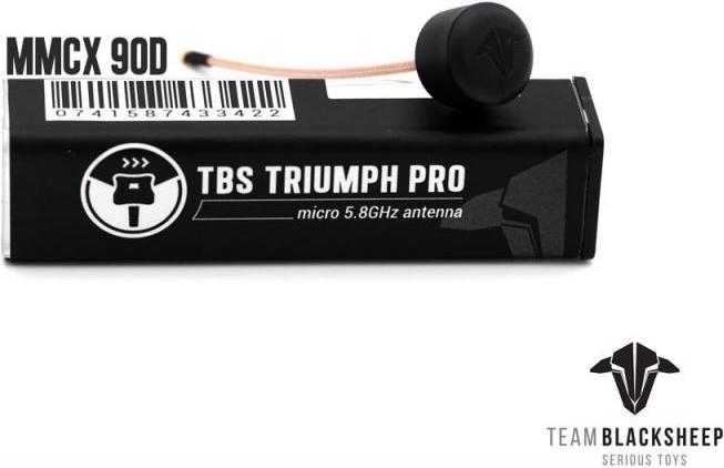 TBS Triumph Pro MMCX 90° Antenne (Drohnen Antenne)