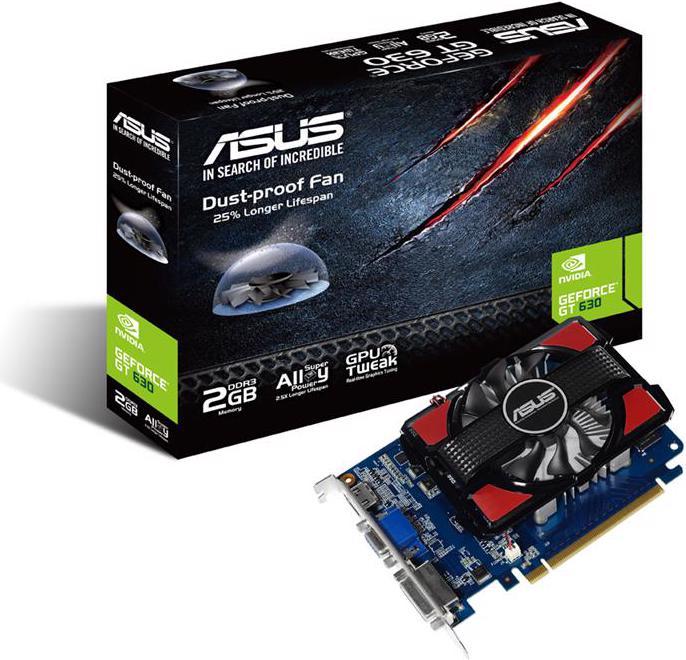 Produktbild ASUS Geforce GT 630 2GD3 V2 (2 GB, DDR3)
