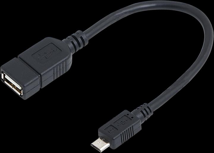 Produktbild LogiLink Usb-Otg (0.20 m, USB 2.0)