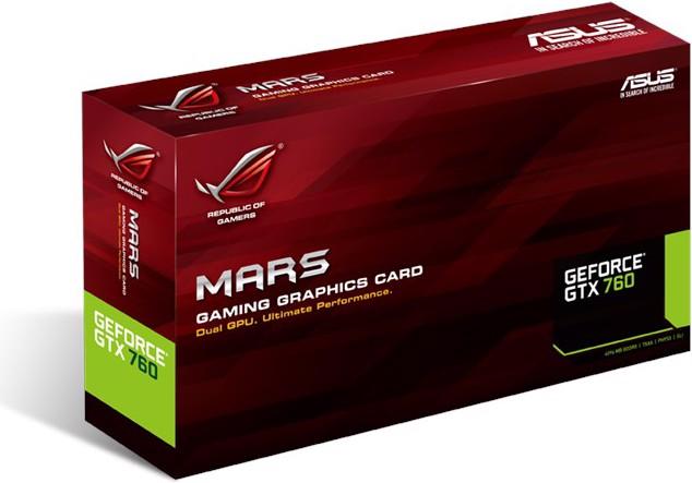 Actual product image ASUS Geforce GTX 760 ROG MARS (2 GB, GDDR5)