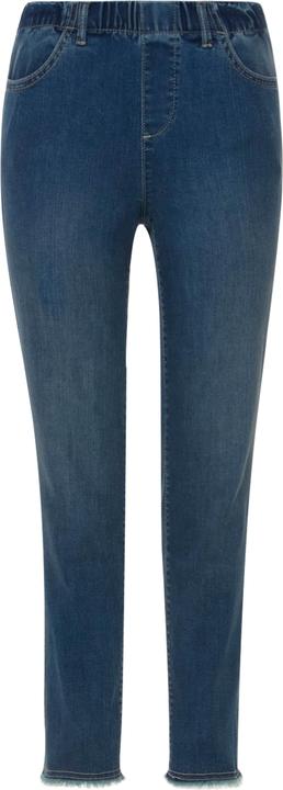 Actual product image Laurasøn 7/8 Slim Fit Four Pocket Pants Fringe Hem (56)