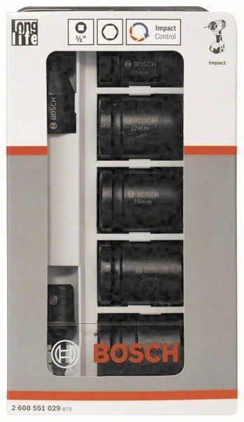 Actual product image Bosch Professional Zubehör Socket spanner set, 7 pcs., 13-24 mm (24 mm, 13 mm, 21 mm, 19 mm, 17 mm)