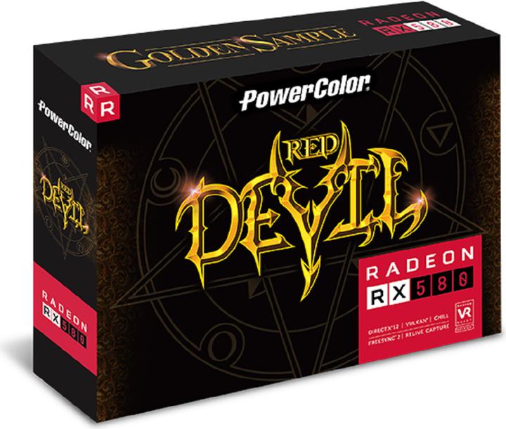 Produktbild Powercolor Red Devil Golden Sample Radeon RX 580 (8 GB)