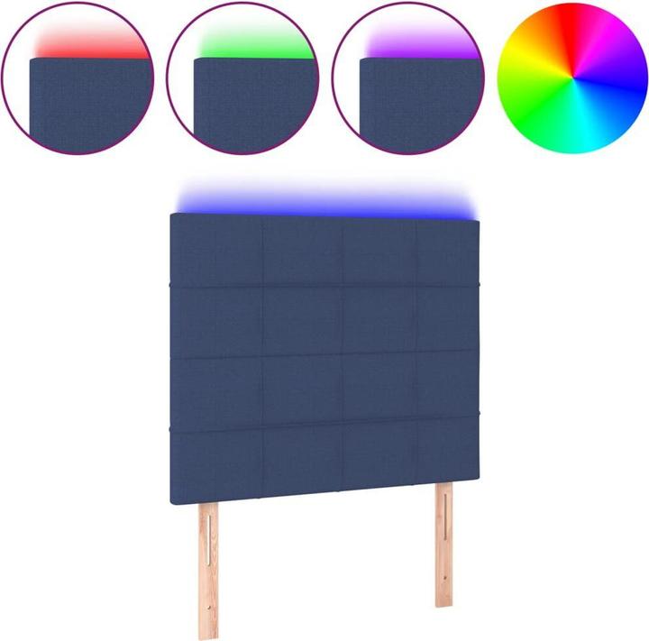 Image du produit vidaXL LED Kopfteil (100 x 5 x 128 cm)