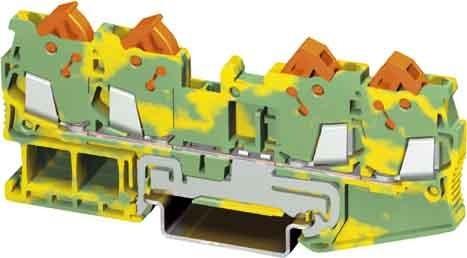 Produktbild Phoenix Contact Schutzleiterklemme QTC 1,5-QUATTRO-PE