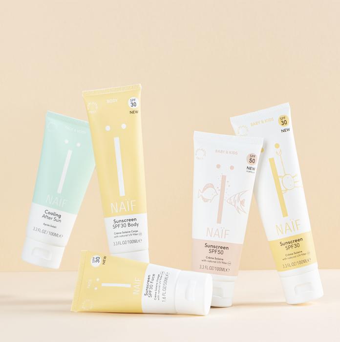 Image du produit Naïf Crèmes solaires (Crème solaire, SPF 50, 100 ml, 133 g)