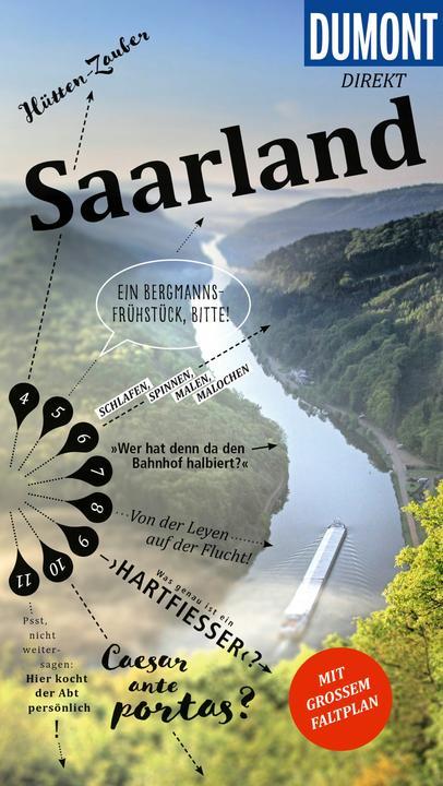 Produktbild direkt Reiseführer Saarland (Deutsch, Nicole Sperk, Wolfgang Felk, 2025)