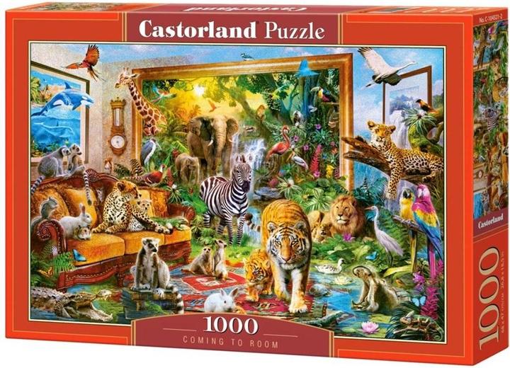 Castorland C-104321-2 Coming to Room Puzzle 1000 pièces, Multicolore (1000 pièces)