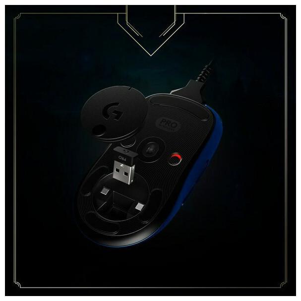 Immagine prodotto Logitech G G Pro LoL Edition (Senza fili, Cablato)