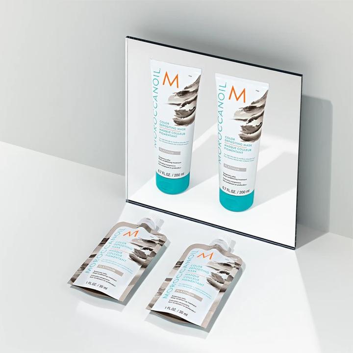 Produktbild Moroccanoil Color Depositing Mask Platinum (30 ml)