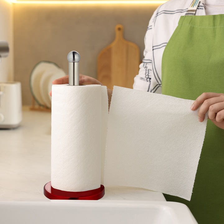 Actual product image Relaxdays Kitchen roll holder